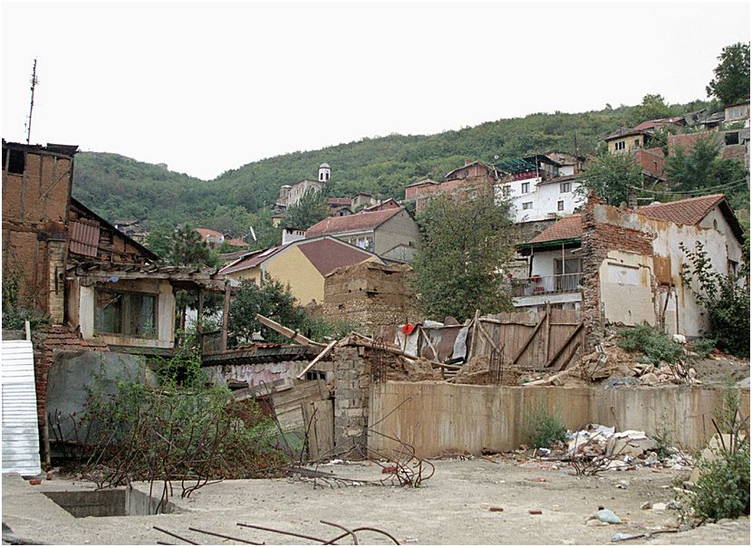 Prizren - Danneggiata durante la guerra.