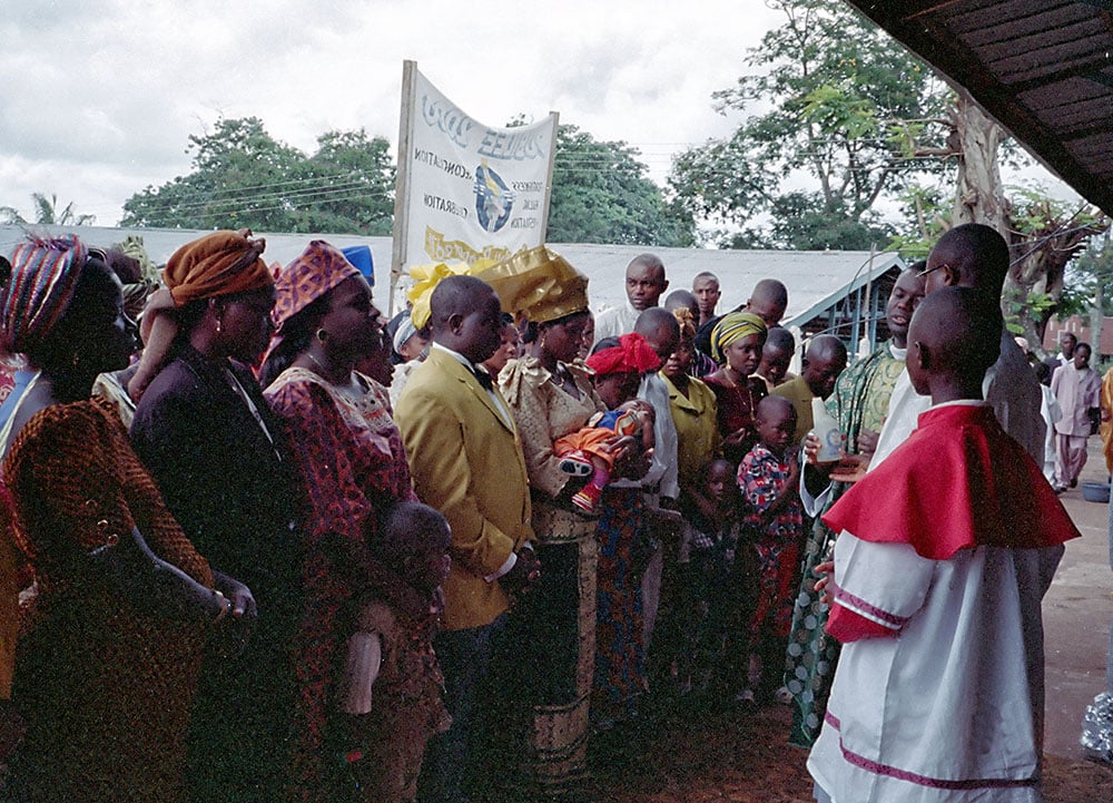 Enugu photo of a religious ceremony for Jubilee 2000