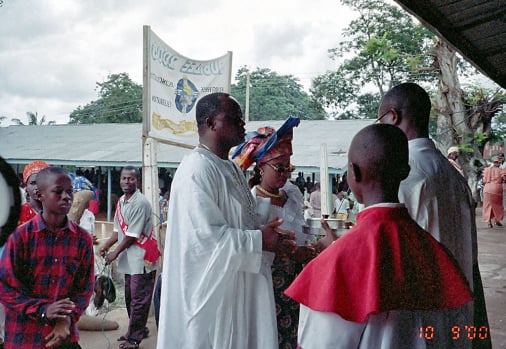 Enugu cerimonia religiosa Giubileo del 2000