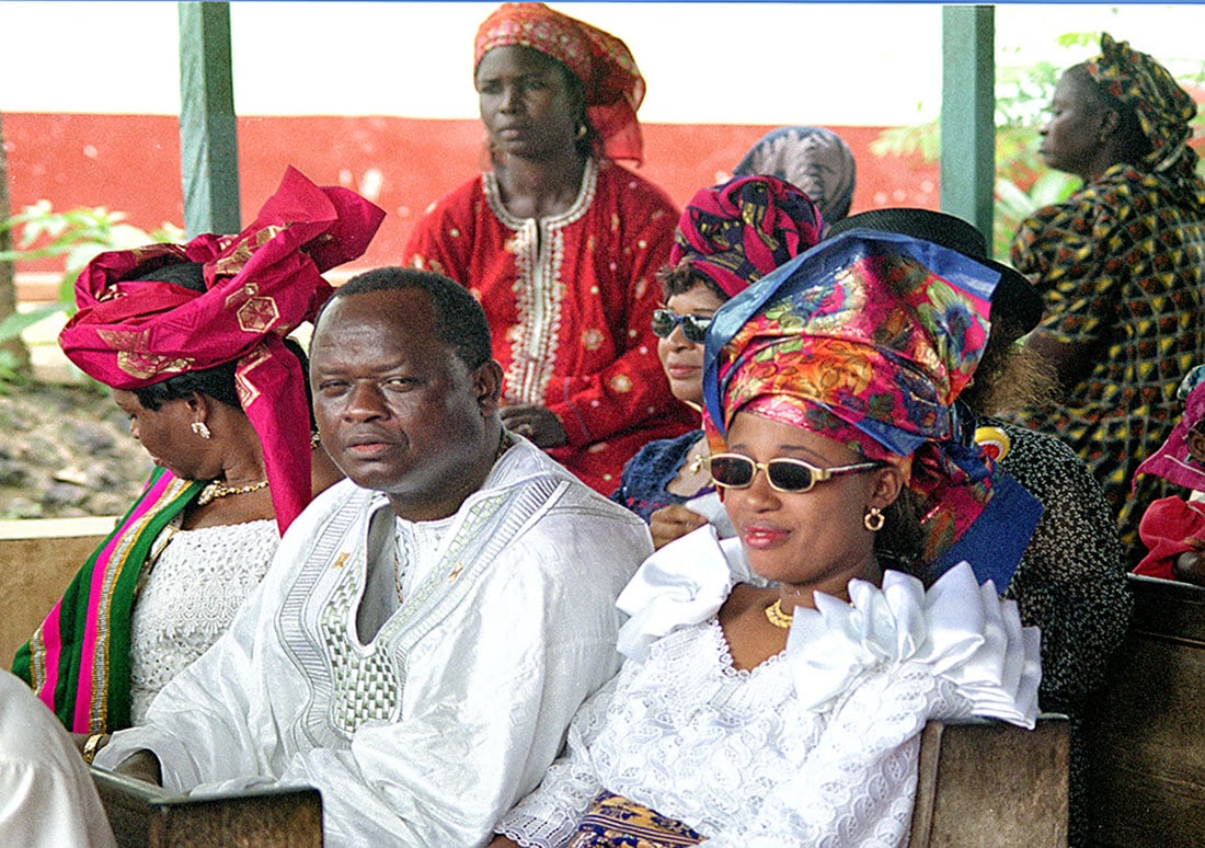 Enugu - Partecipanti alla solenne Messa