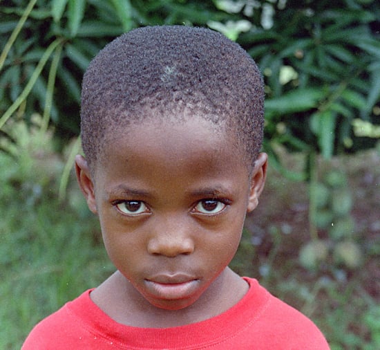 Bambino nella Missione Don Bosco - Onitsha - Nigeria - Africa