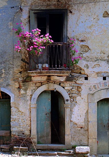 Casa di Dorina Teodora Lorenzo ultima abitante di Roscigno Vecchio