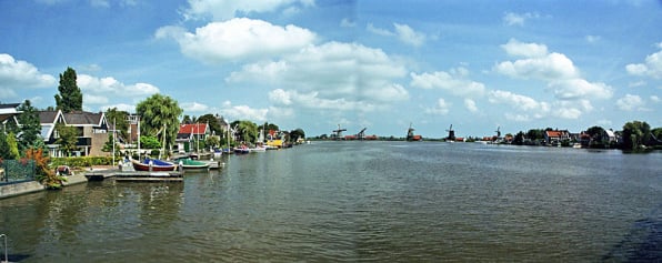 Zaanse Schans in the Netherlands