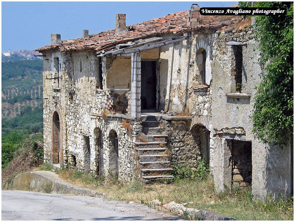 Roscigno Vecchia abitazioni