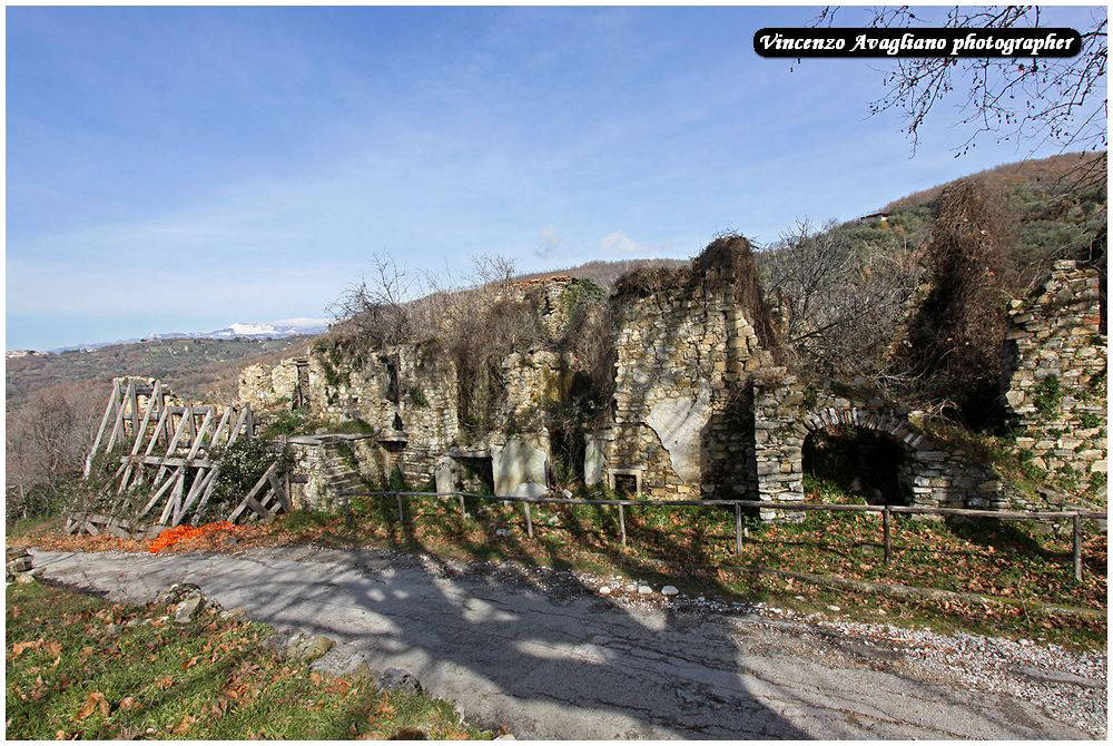 Roscigno Vecchia abitazioni