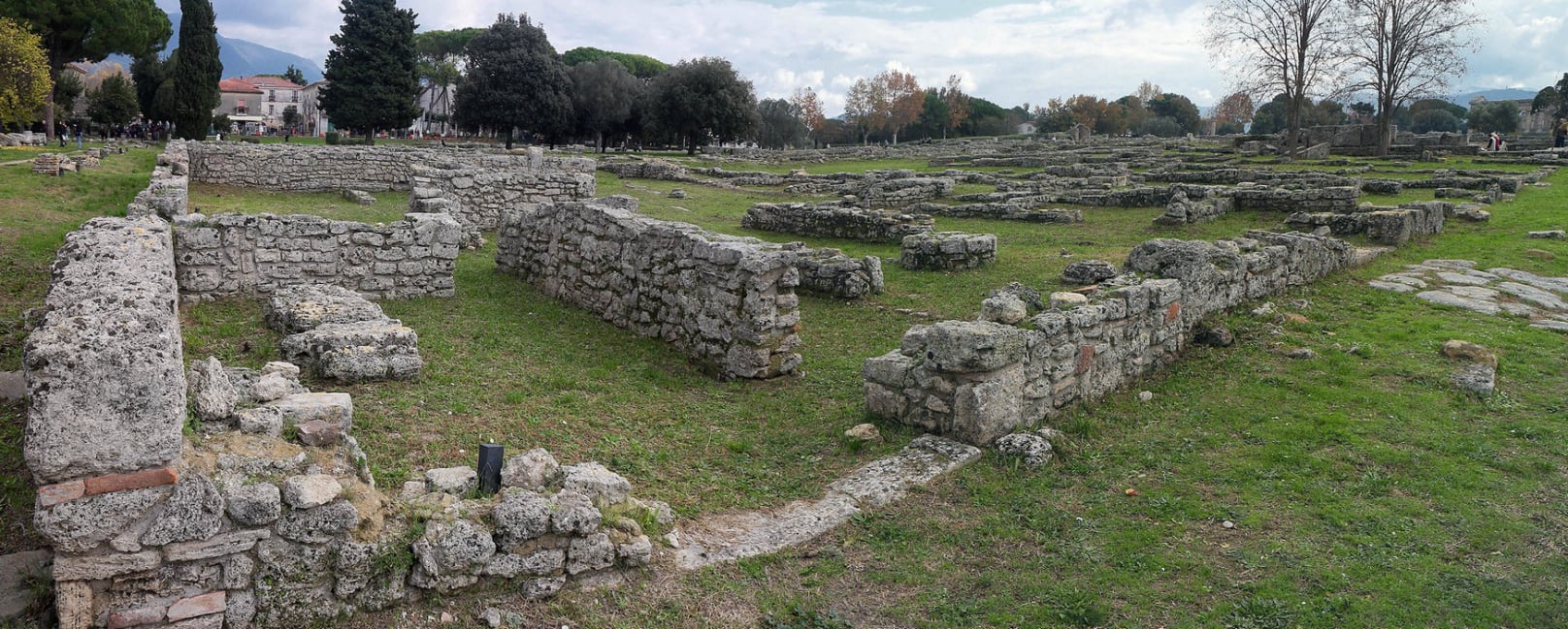 Paestum Paistos Abitazioni del periodo romano