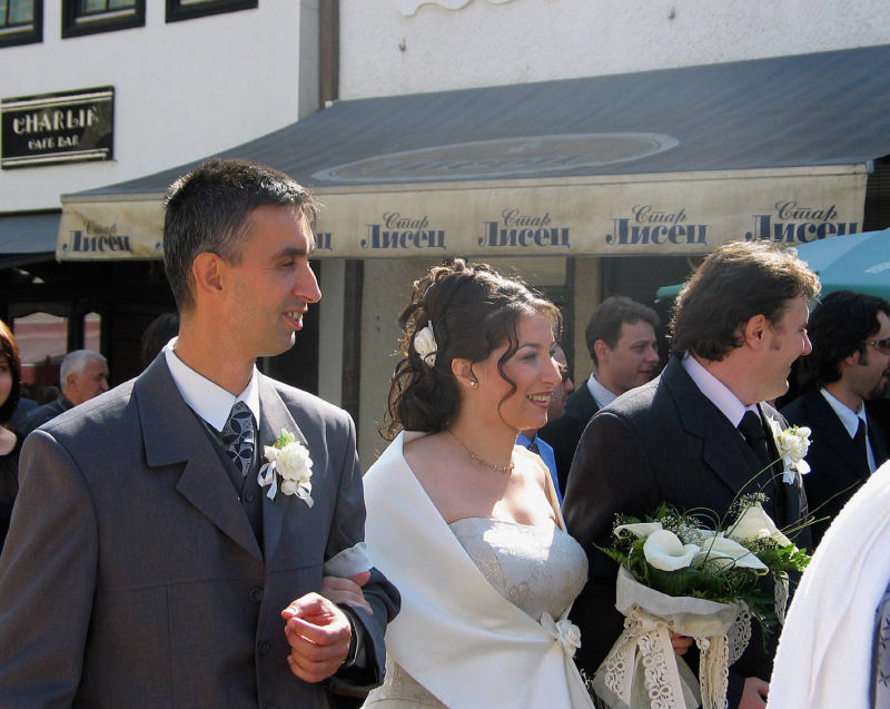 Matrimonio in Ocrida (in macedone Охрид, traslitterato Ohrid) - Macedonia  del Nord