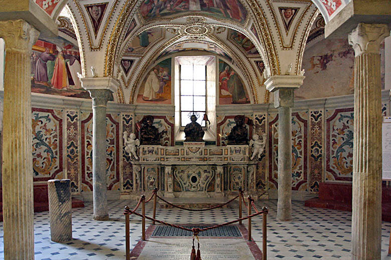 Le reliquie dei Santi Martiri Salernitani, Caio, Fortunato e Ante