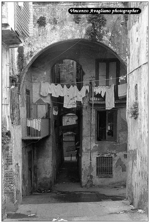Salerno centro storico - ingresso Vicolo.