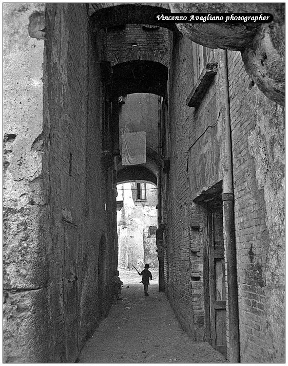 Salerno centro storico uno dei tanti vicoli