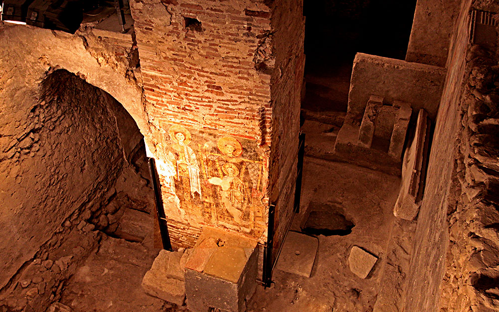 Ipogeo livello inferiore - Hypogeum lower level