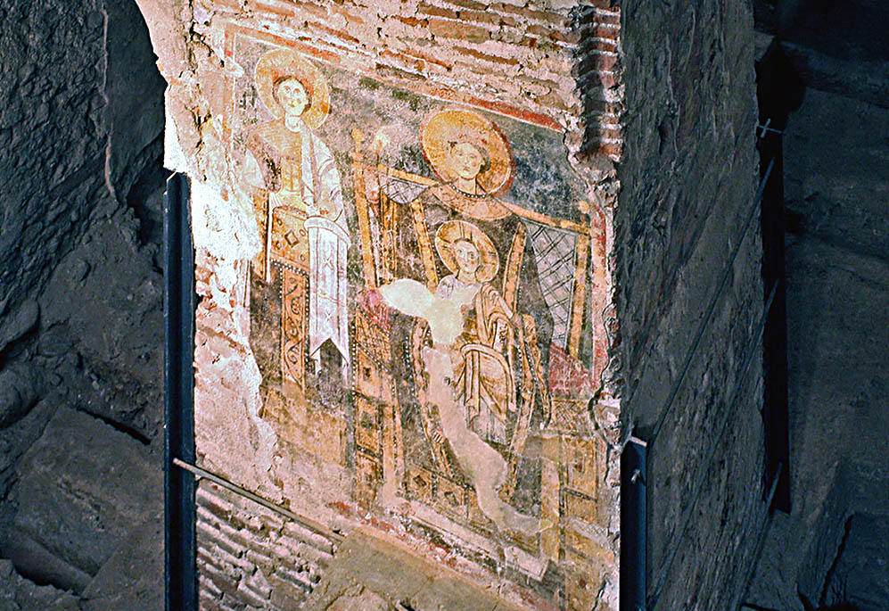 Affreschi Ipogeo òivello inferiore - Hypogeum lower area