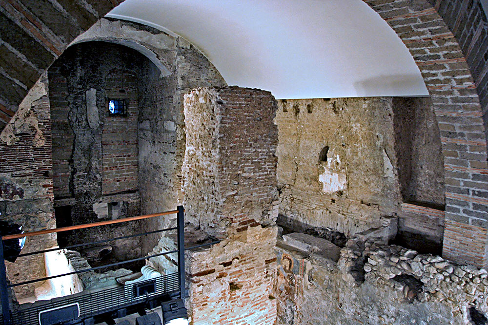 Ipogeo Hypogeum pilastro centrale