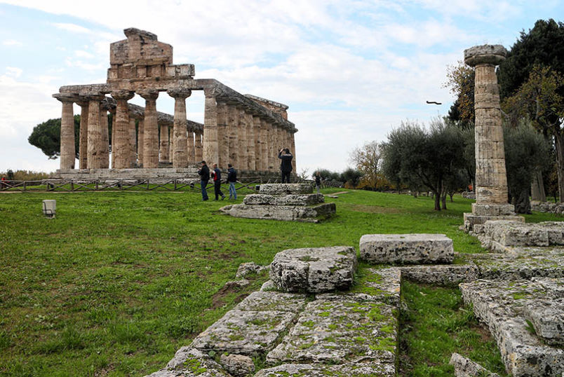 Tempio di Cerere Scavi Paestum